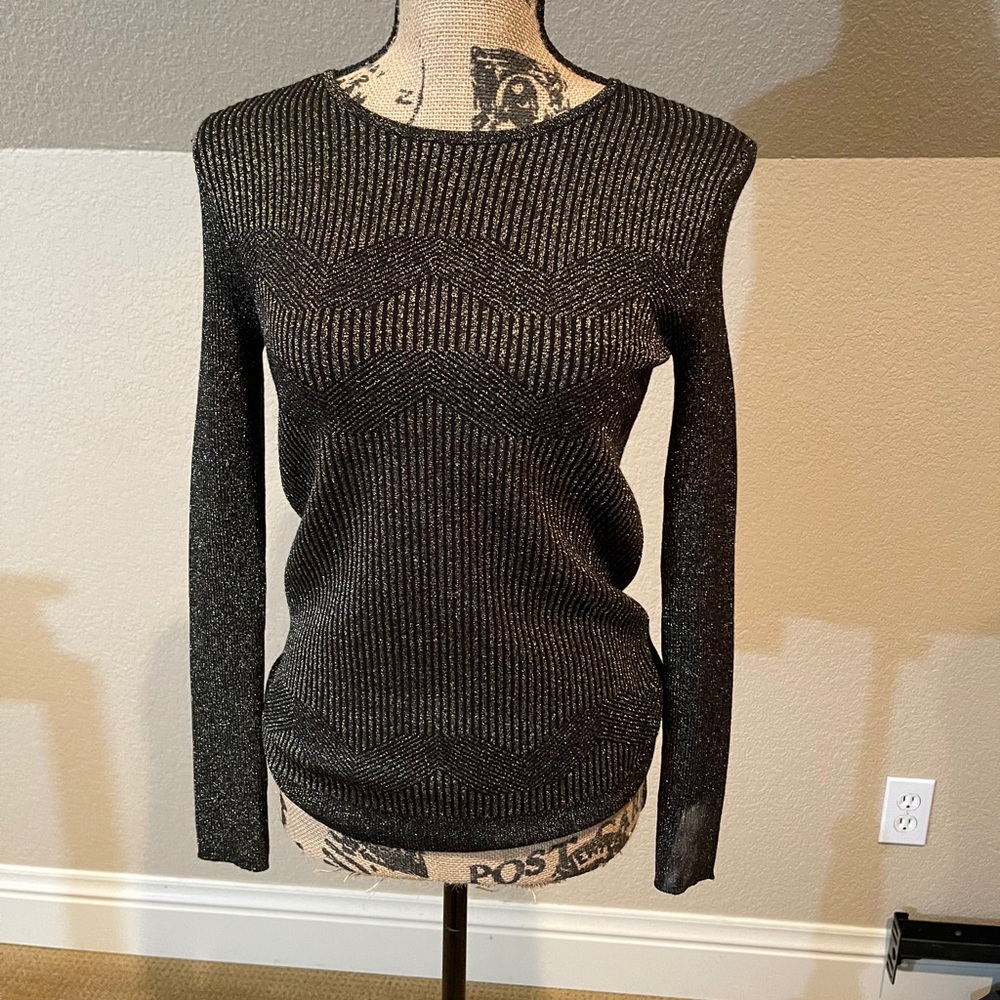 Tahira metallic sweater